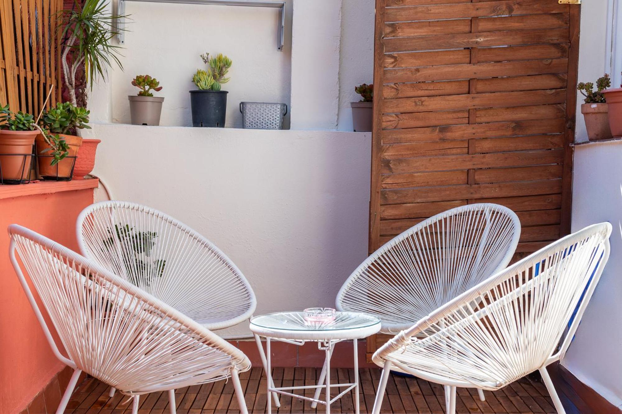 Spacious & Sunny Apt With Terrace In The City Center Barcelona Buitenkant foto