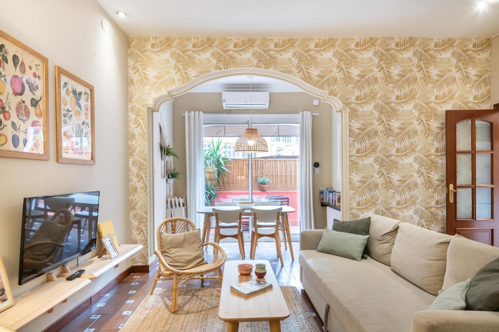 Spacious & Sunny Apt With Terrace In The City Center Barcelona Buitenkant foto